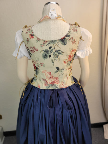 Classic Bodice - Cream Floral