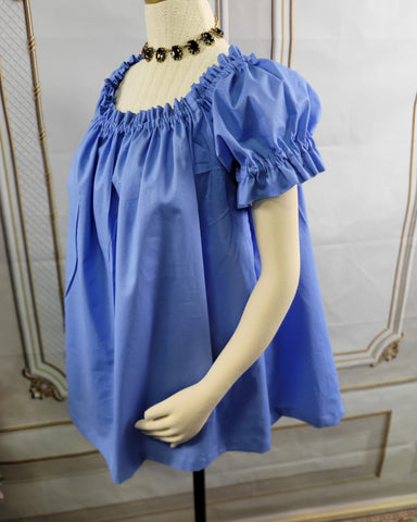 Chemise -Ruffled Short Sleeve - Variety of Colors