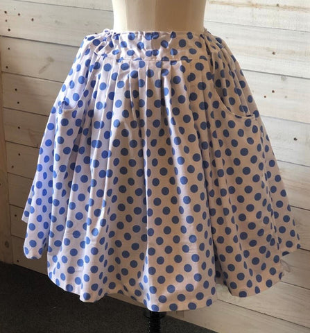 Flirty Length Drawstring Skirt with Pockets - Variety of Prints